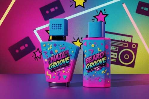 80’s themed cuticle oil